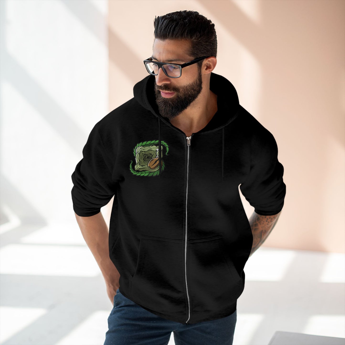 Blue Limonada Unisex Premium Full Zip Hoodie