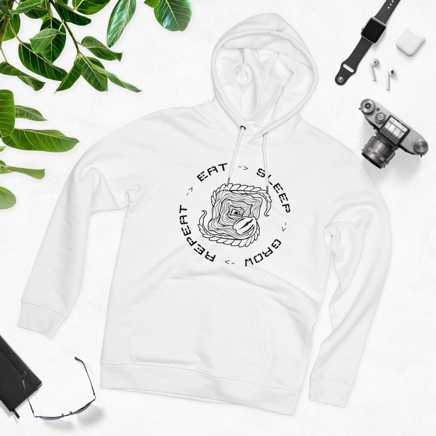 Unisex Eat Sleep Grow Repeat Hoodie
