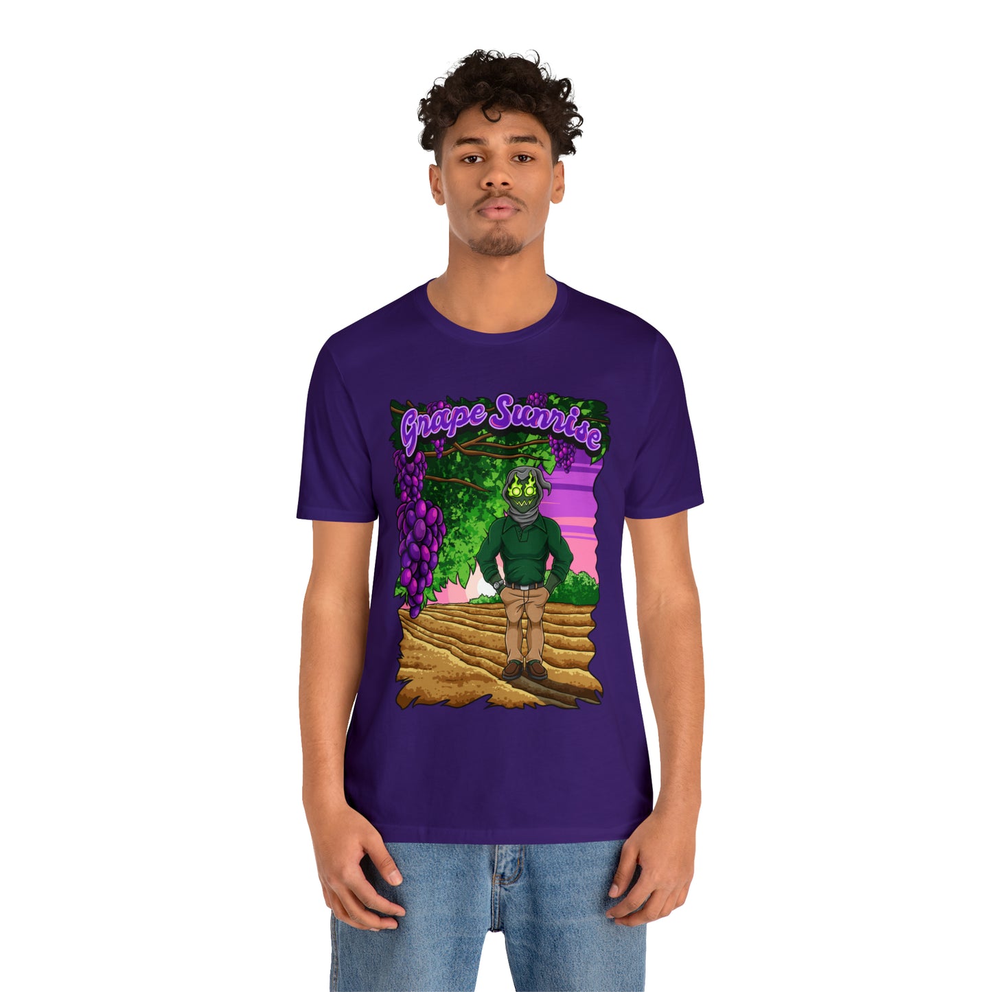 Grape Sunrise Tee