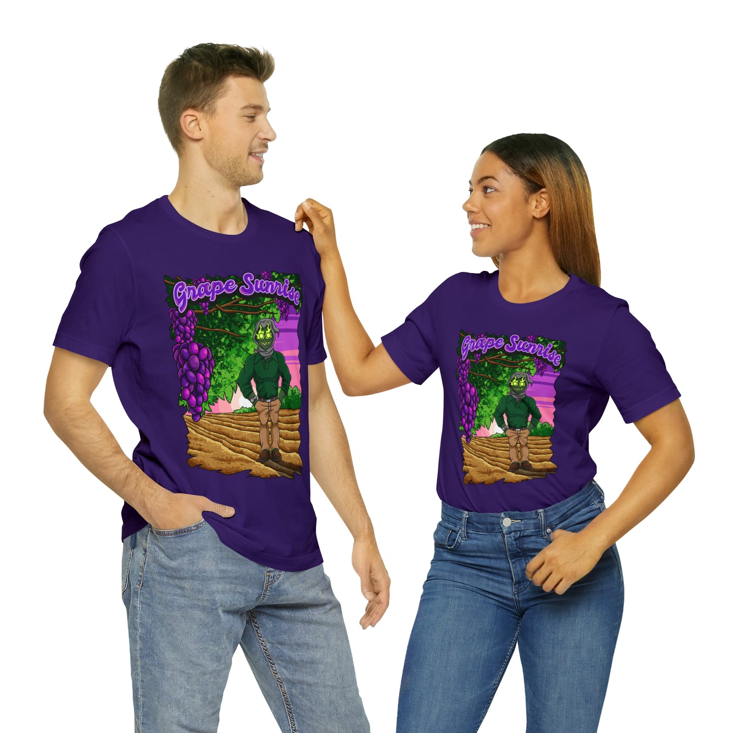 Grape Sunrise Tee