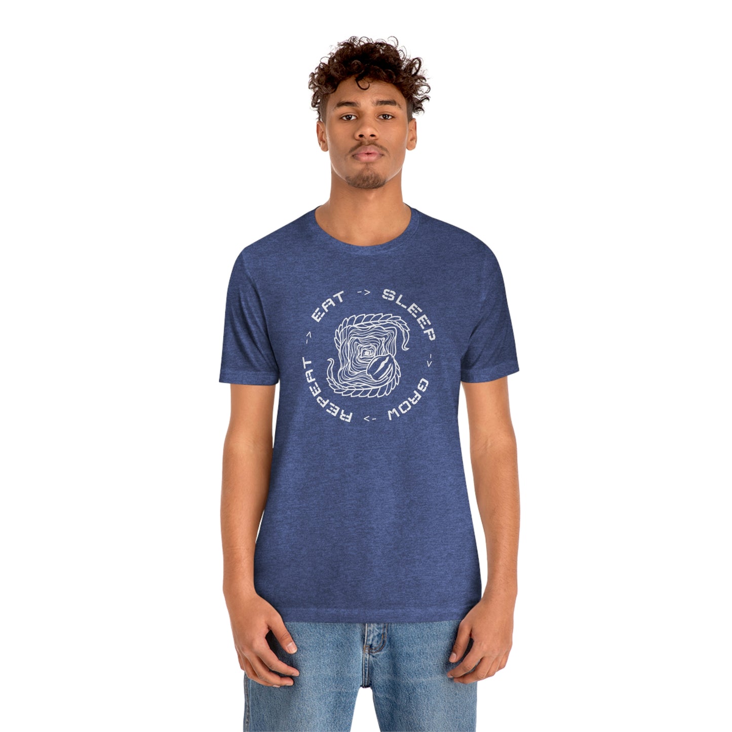 Eat.Sleep.Grow.Repeat Short Sleeve Tee
