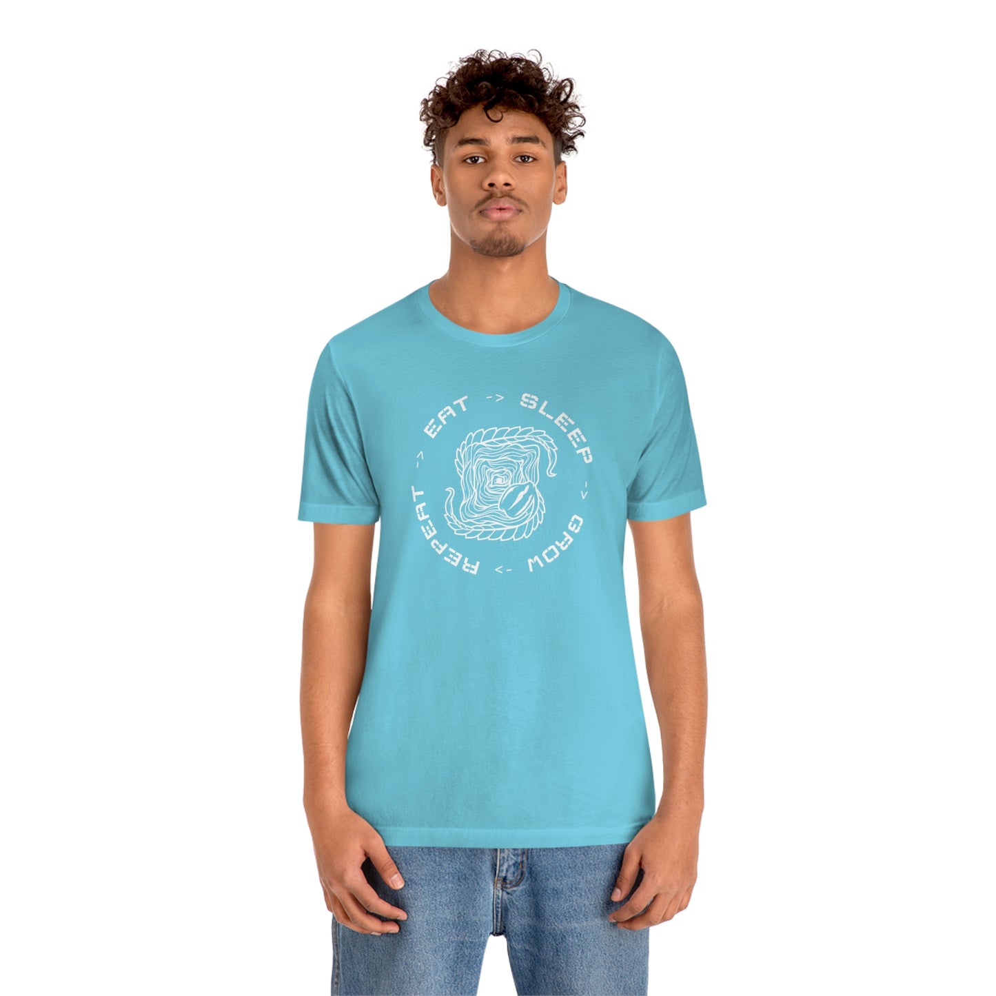 Eat.Sleep.Grow.Repeat Short Sleeve Tee