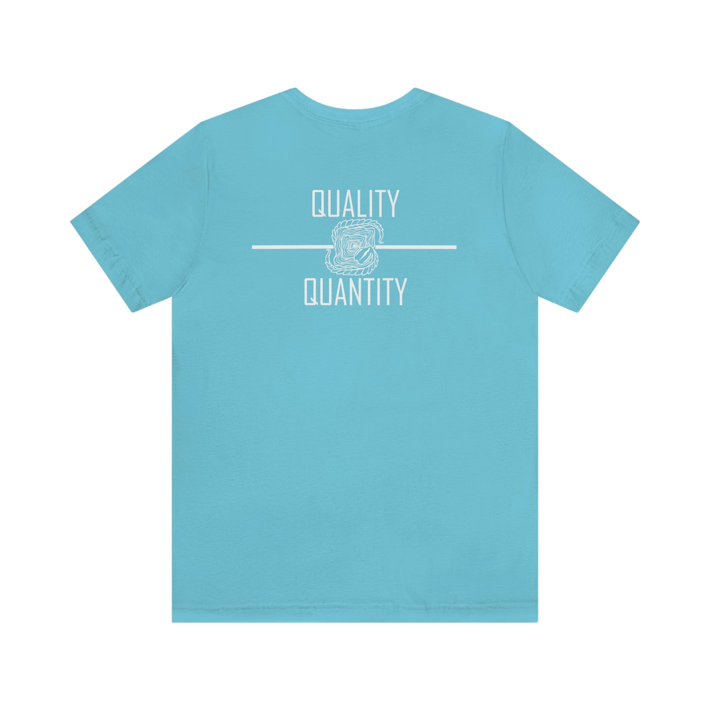 Quality Over Quantity Jersey Short Sleeve Tee