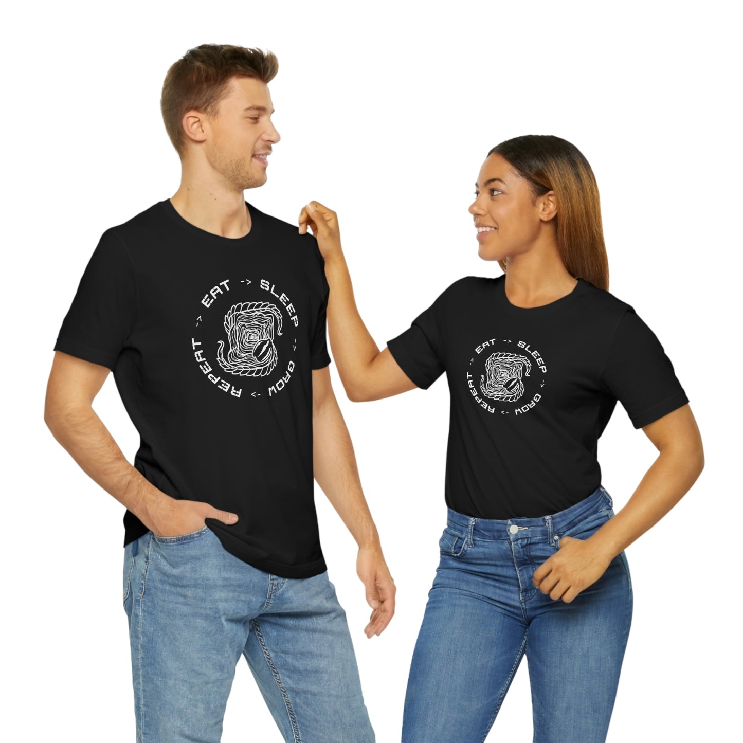 Eat.Sleep.Grow.Repeat Short Sleeve Tee