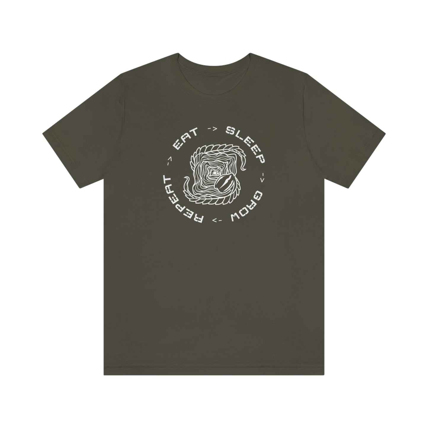 Eat.Sleep.Grow.Repeat Short Sleeve Tee