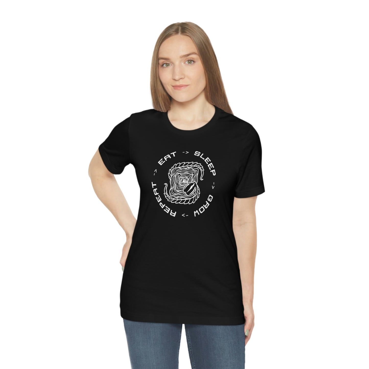 Eat.Sleep.Grow.Repeat Short Sleeve Tee