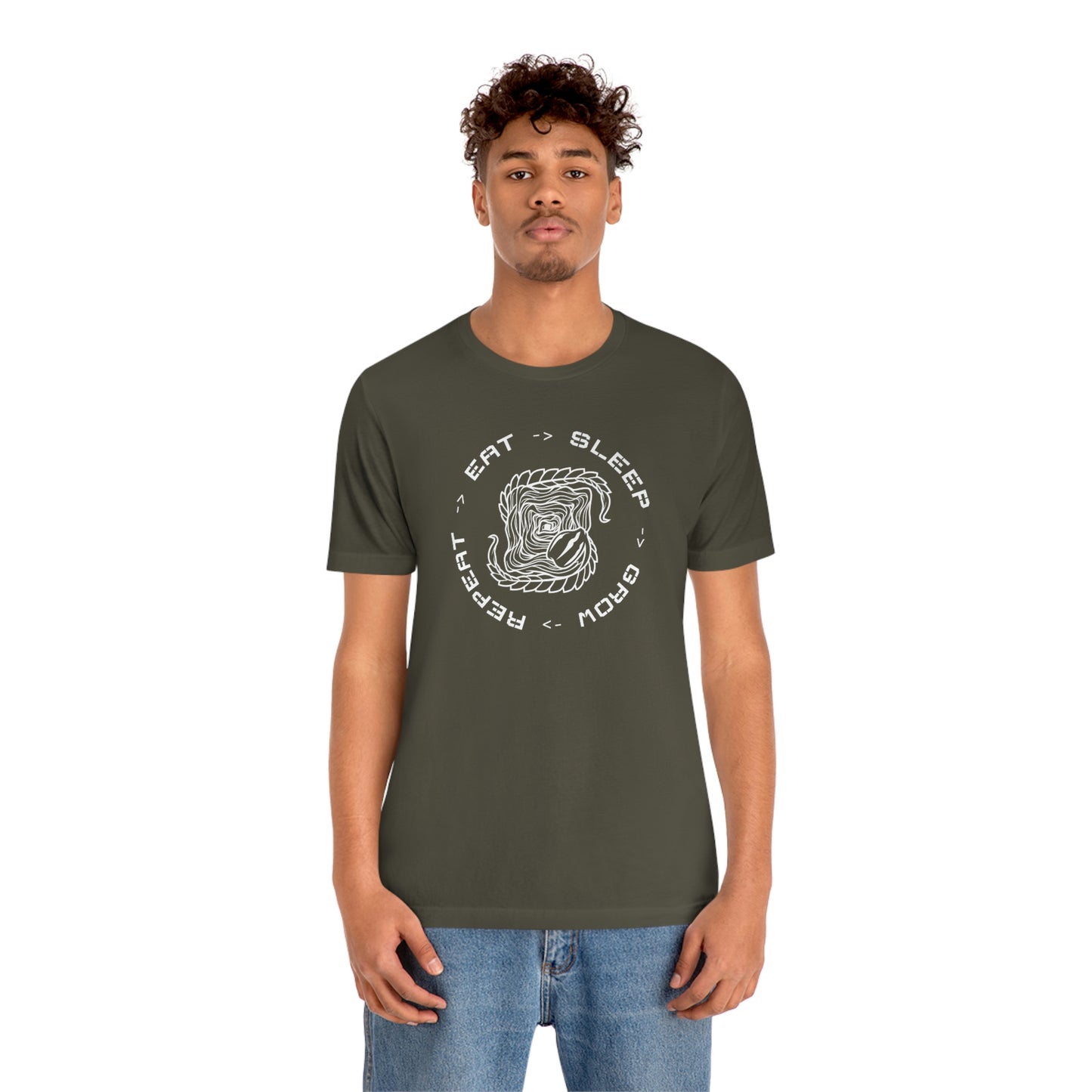 Eat.Sleep.Grow.Repeat Short Sleeve Tee