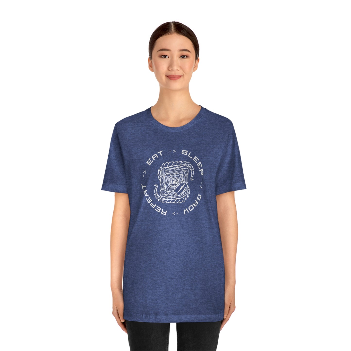 Eat.Sleep.Grow.Repeat Short Sleeve Tee