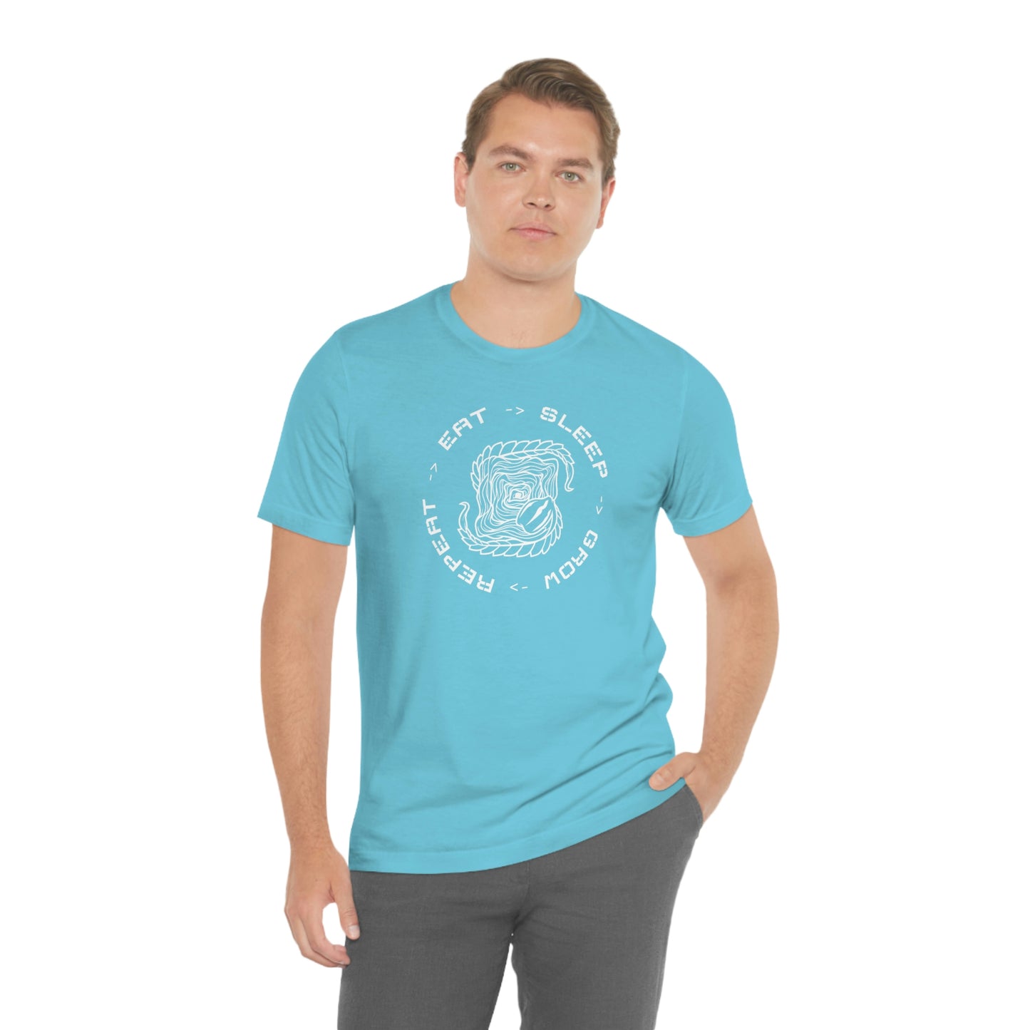 Eat.Sleep.Grow.Repeat Short Sleeve Tee