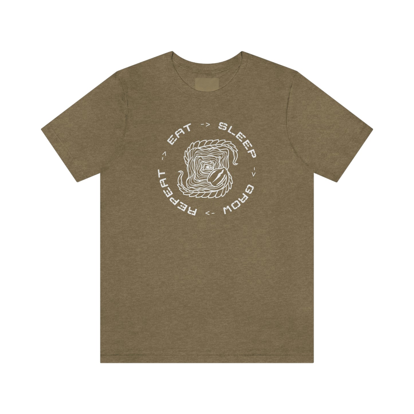 Eat.Sleep.Grow.Repeat Short Sleeve Tee