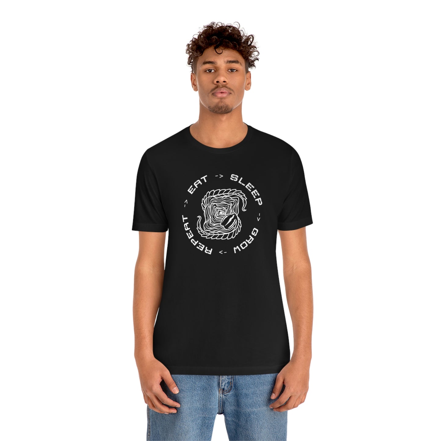 Eat.Sleep.Grow.Repeat Short Sleeve Tee
