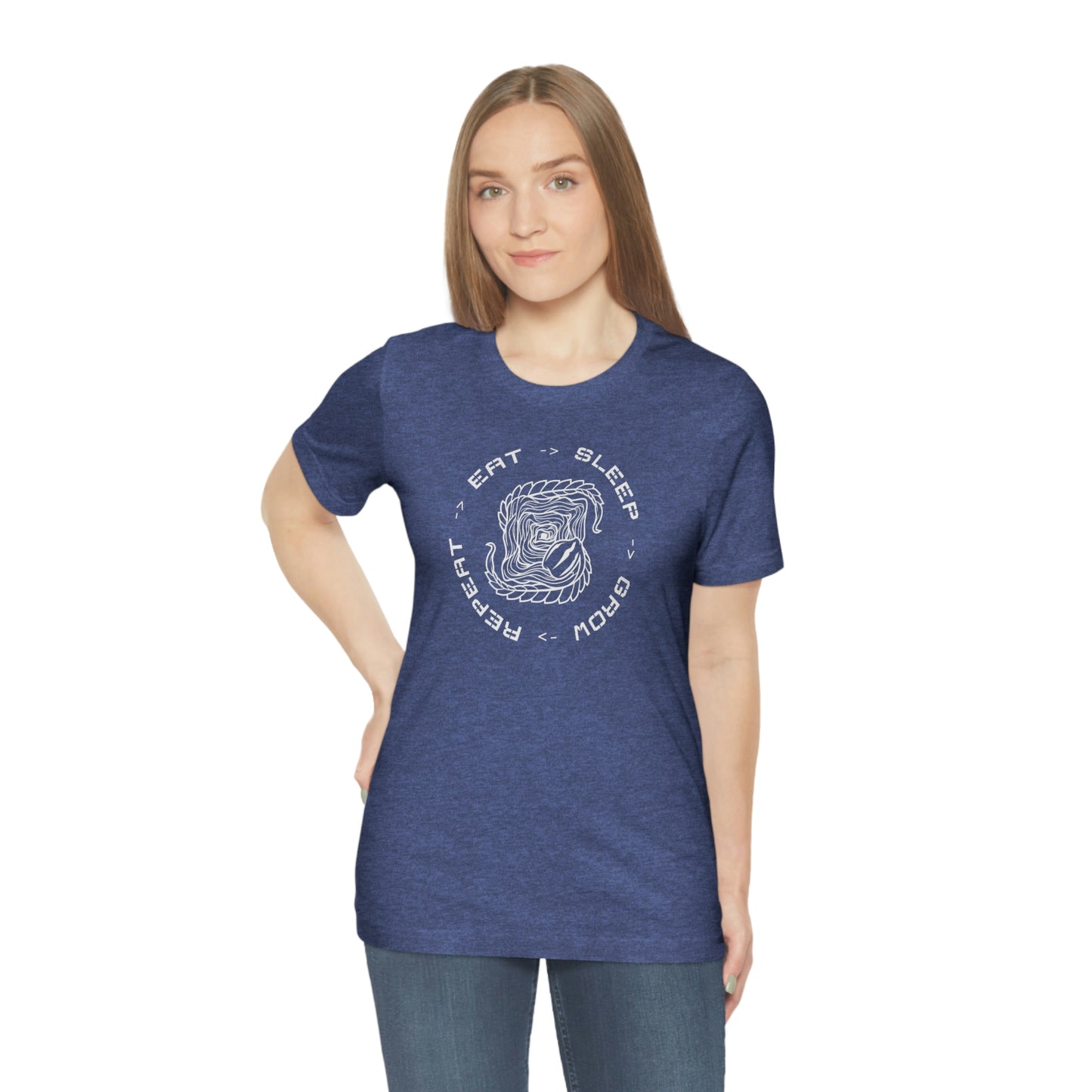 Eat.Sleep.Grow.Repeat Short Sleeve Tee