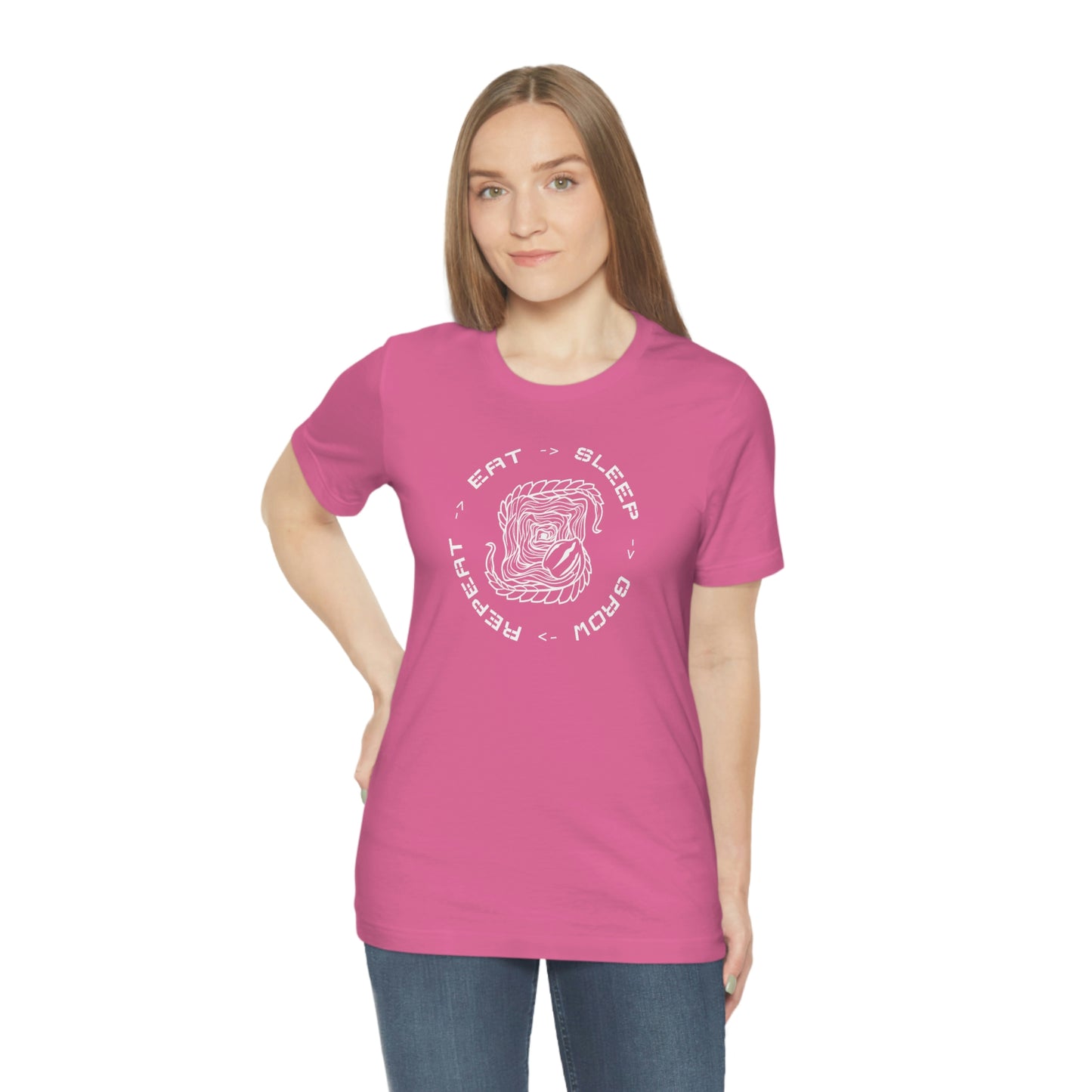 Eat.Sleep.Grow.Repeat Short Sleeve Tee