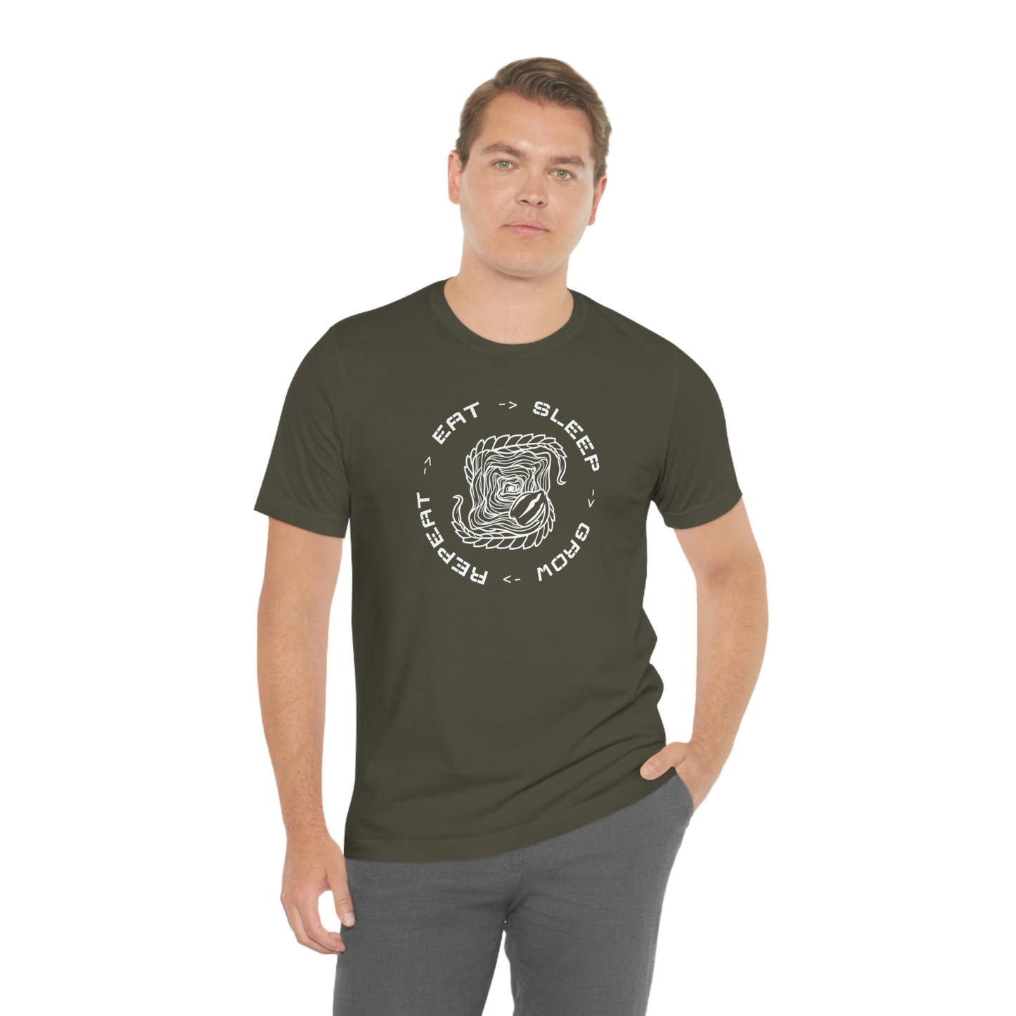 Eat.Sleep.Grow.Repeat Short Sleeve Tee