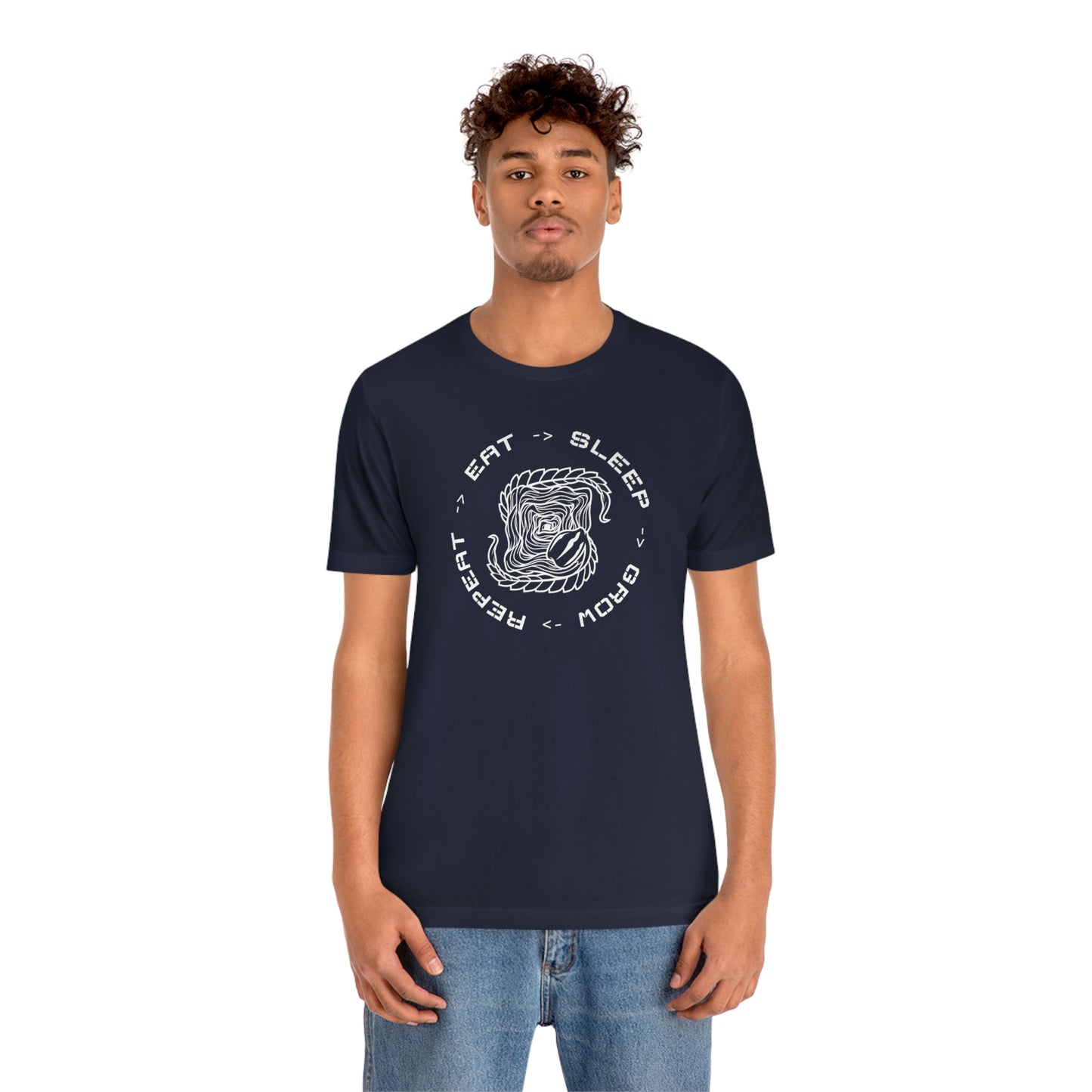 Eat.Sleep.Grow.Repeat Short Sleeve Tee