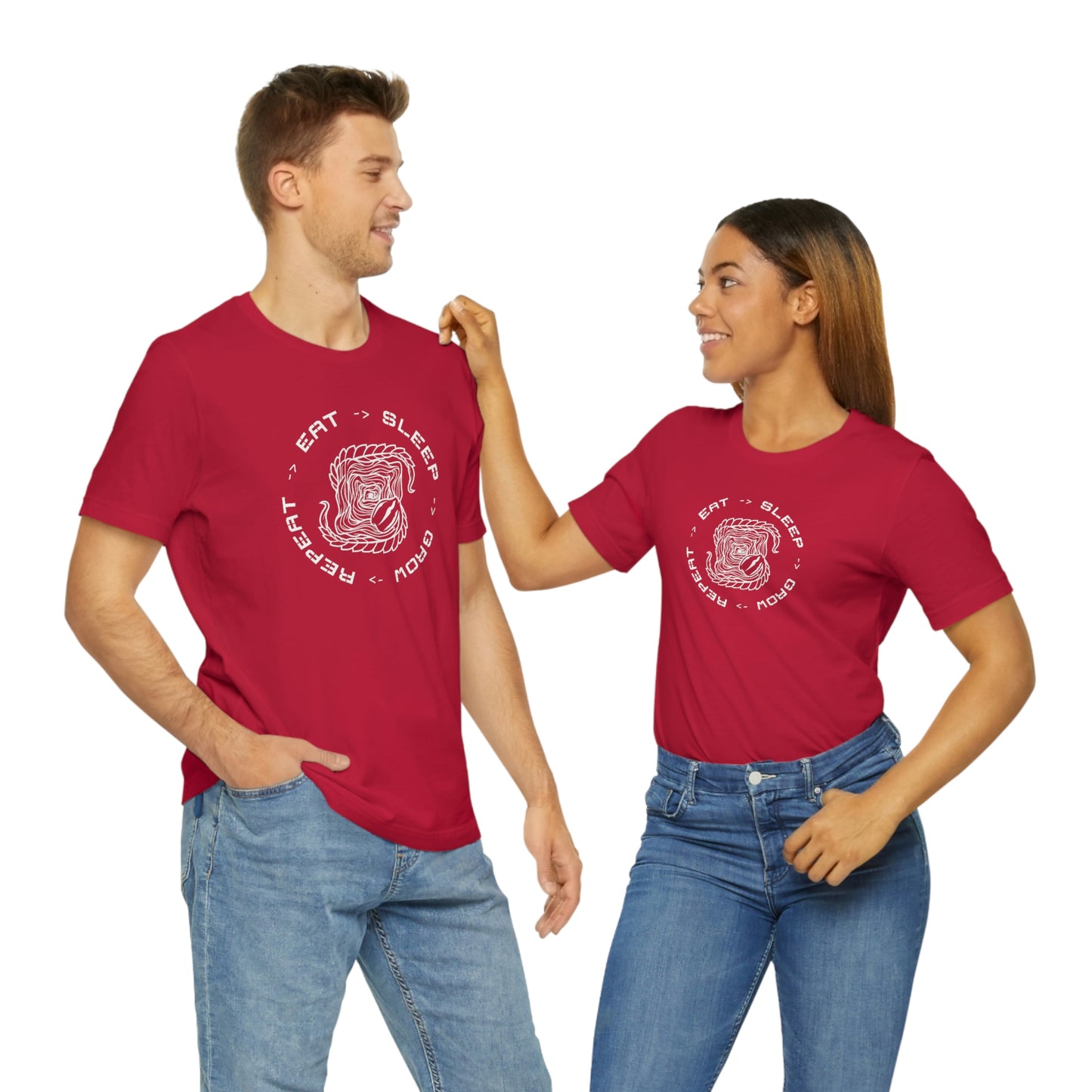 Eat.Sleep.Grow.Repeat Short Sleeve Tee