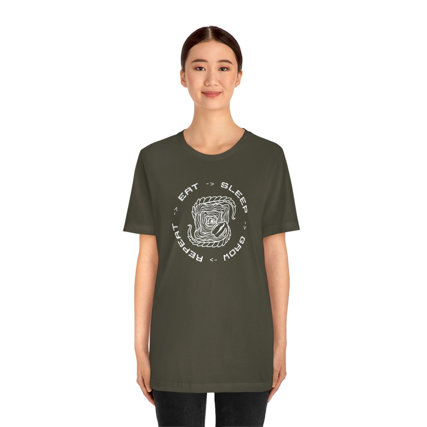 Eat.Sleep.Grow.Repeat Short Sleeve Tee