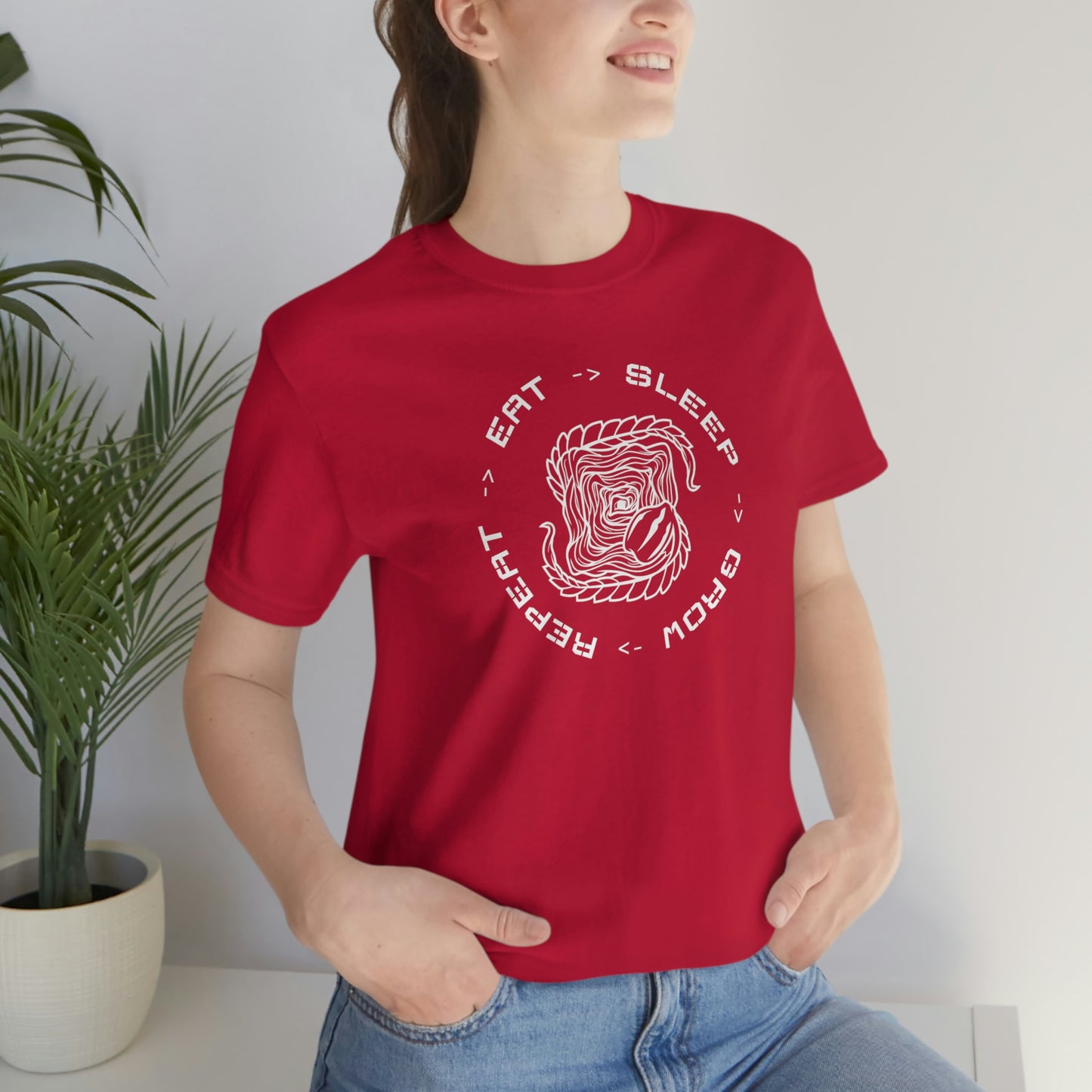 Eat.Sleep.Grow.Repeat Short Sleeve Tee