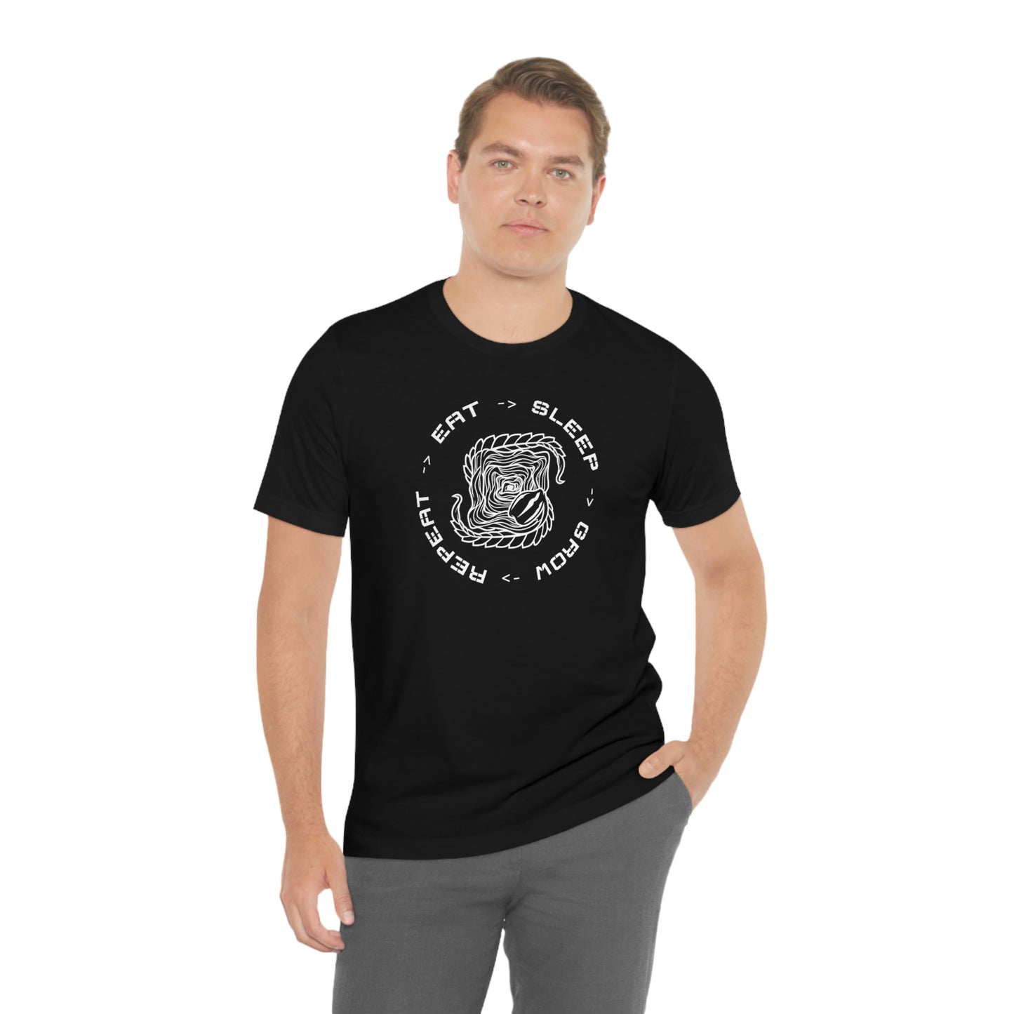 Eat.Sleep.Grow.Repeat Short Sleeve Tee