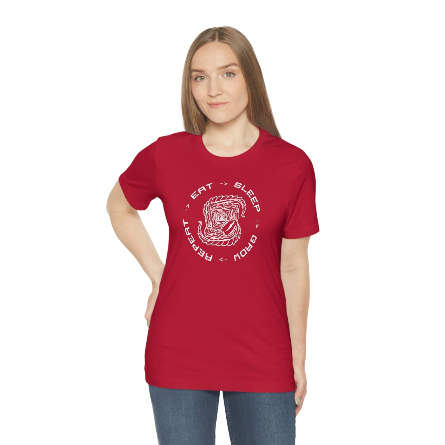 Eat.Sleep.Grow.Repeat Short Sleeve Tee