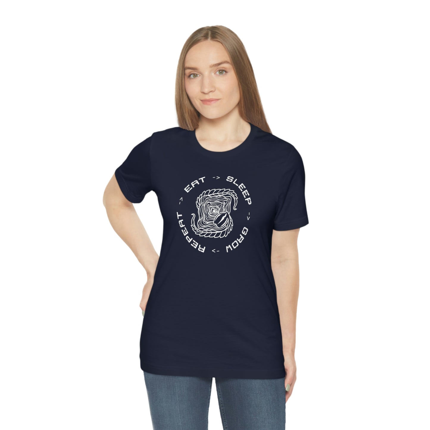 Eat.Sleep.Grow.Repeat Short Sleeve Tee