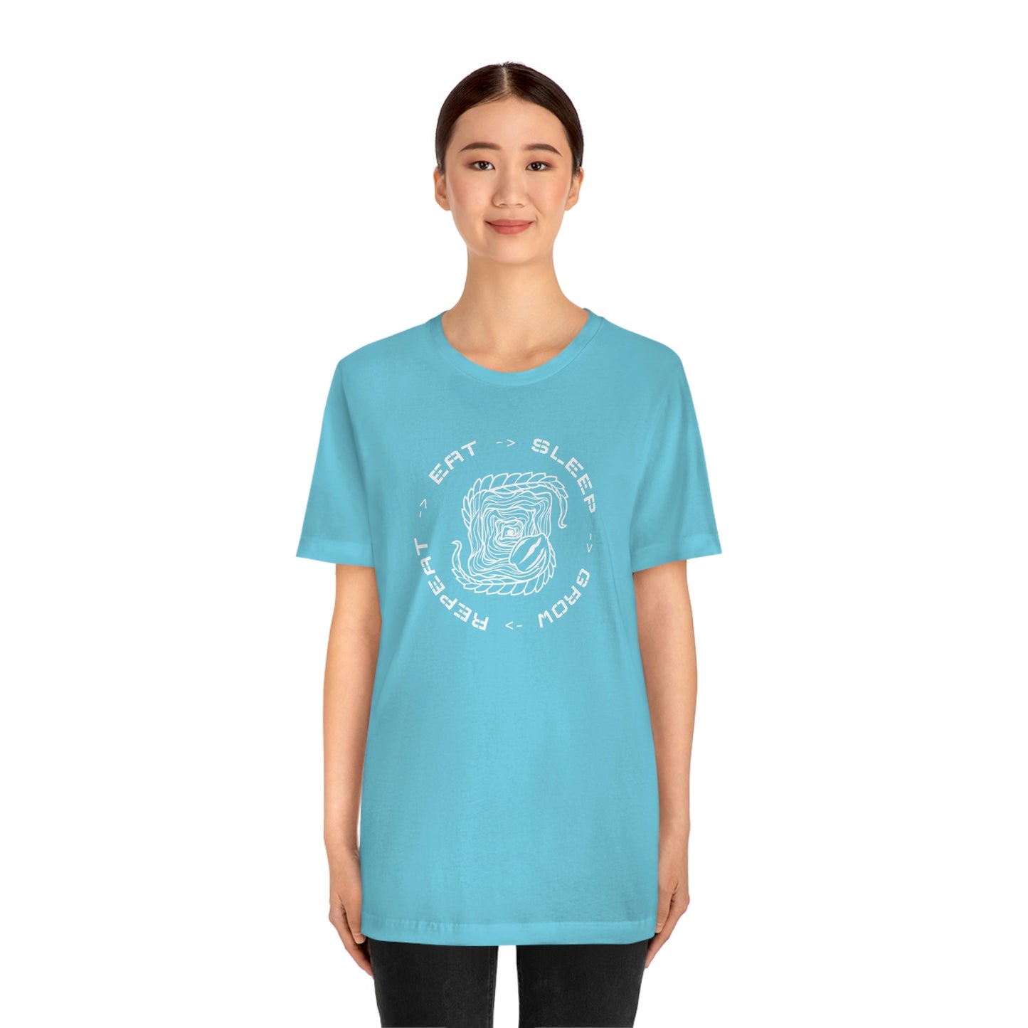 Eat.Sleep.Grow.Repeat Short Sleeve Tee