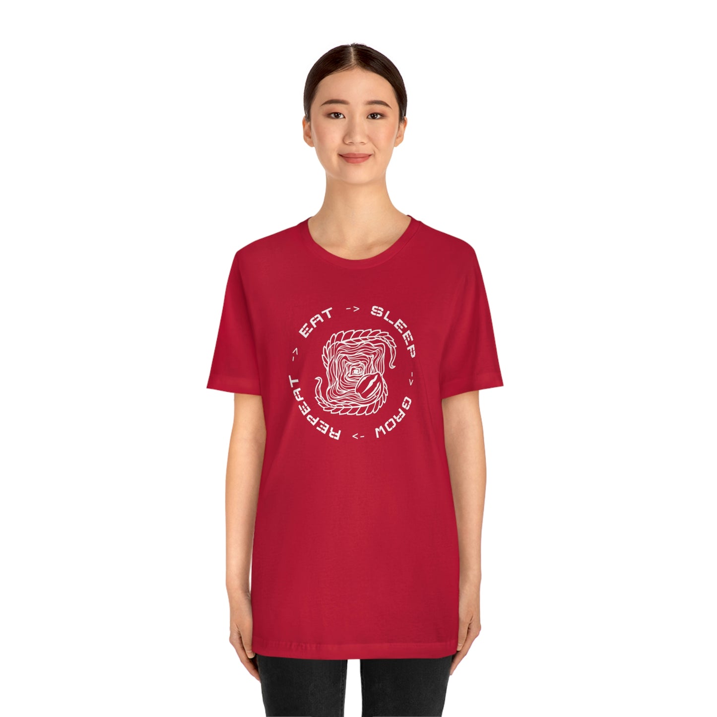 Eat.Sleep.Grow.Repeat Short Sleeve Tee