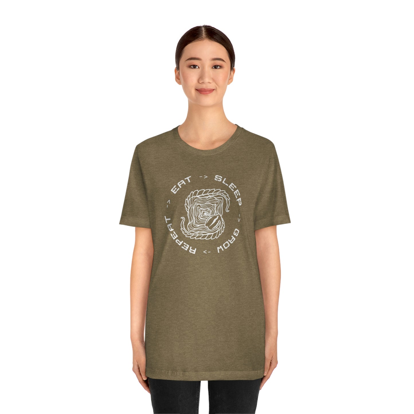 Eat.Sleep.Grow.Repeat Short Sleeve Tee