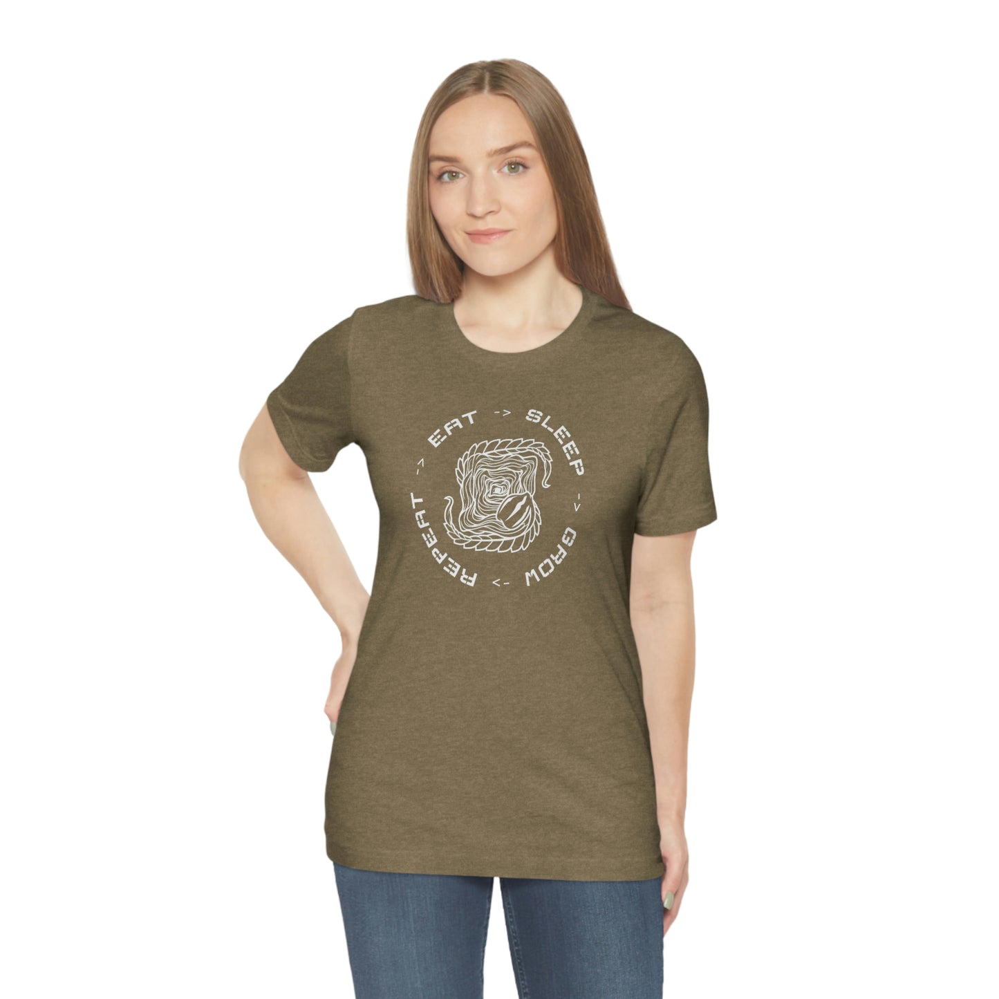 Eat.Sleep.Grow.Repeat Short Sleeve Tee