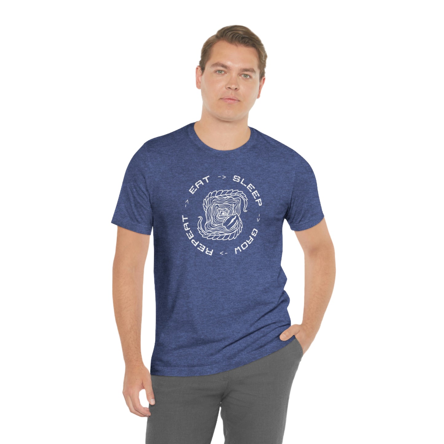Eat.Sleep.Grow.Repeat Short Sleeve Tee