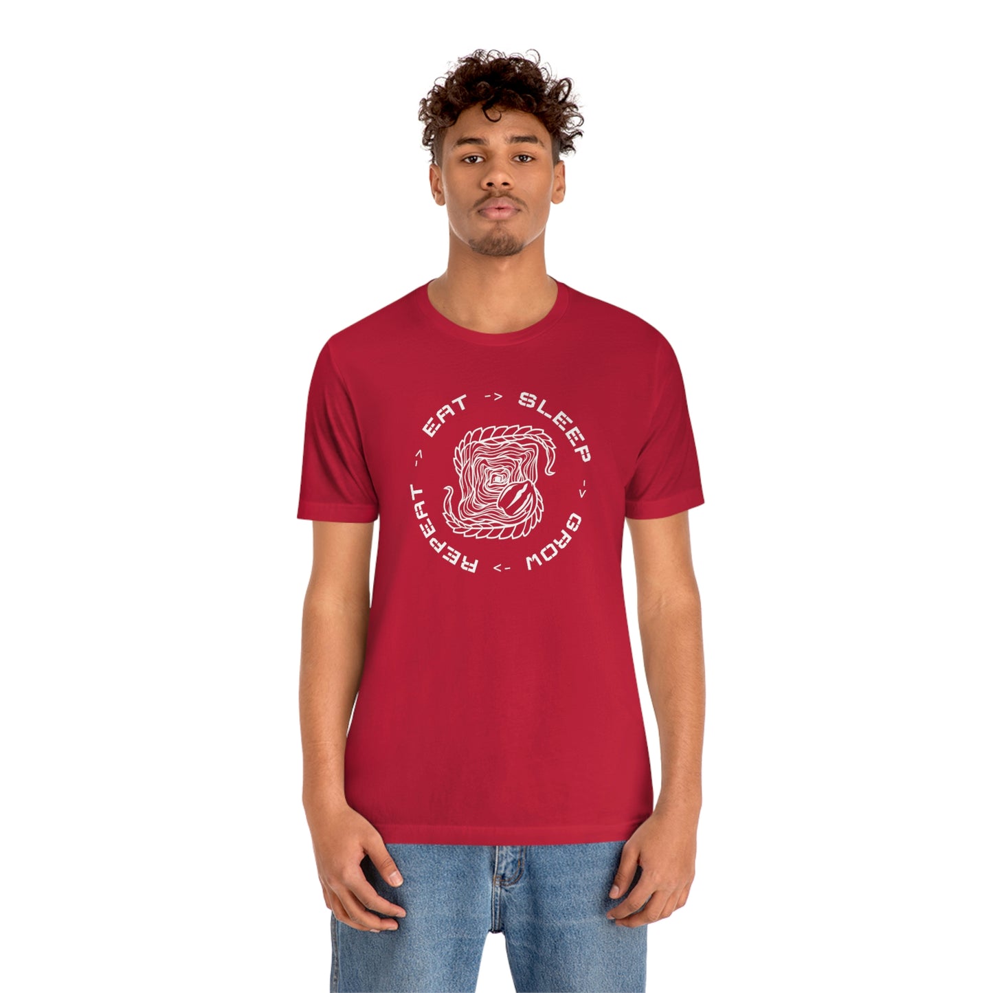Eat.Sleep.Grow.Repeat Short Sleeve Tee