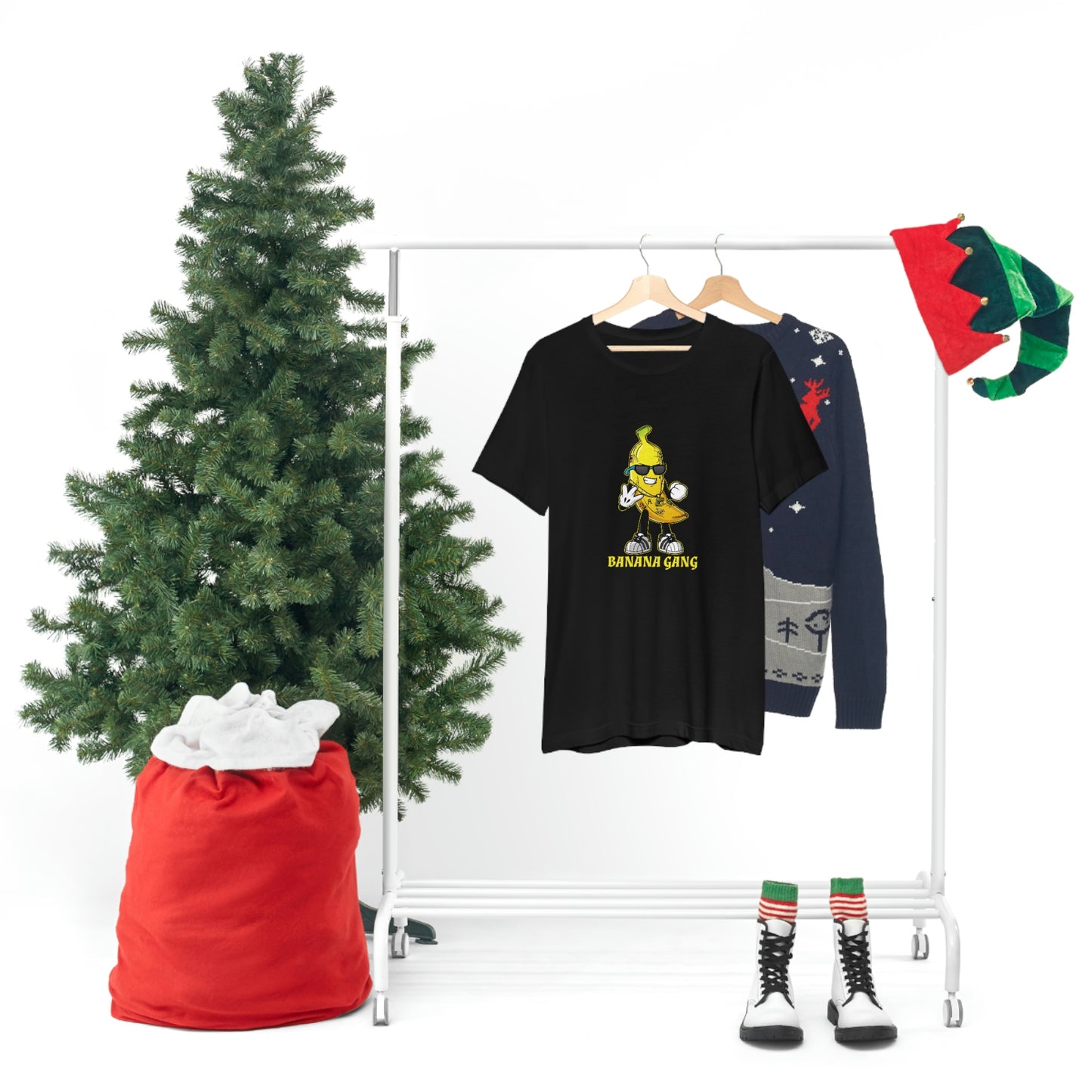 Banana Gang Short Sleeve Tee (Black)