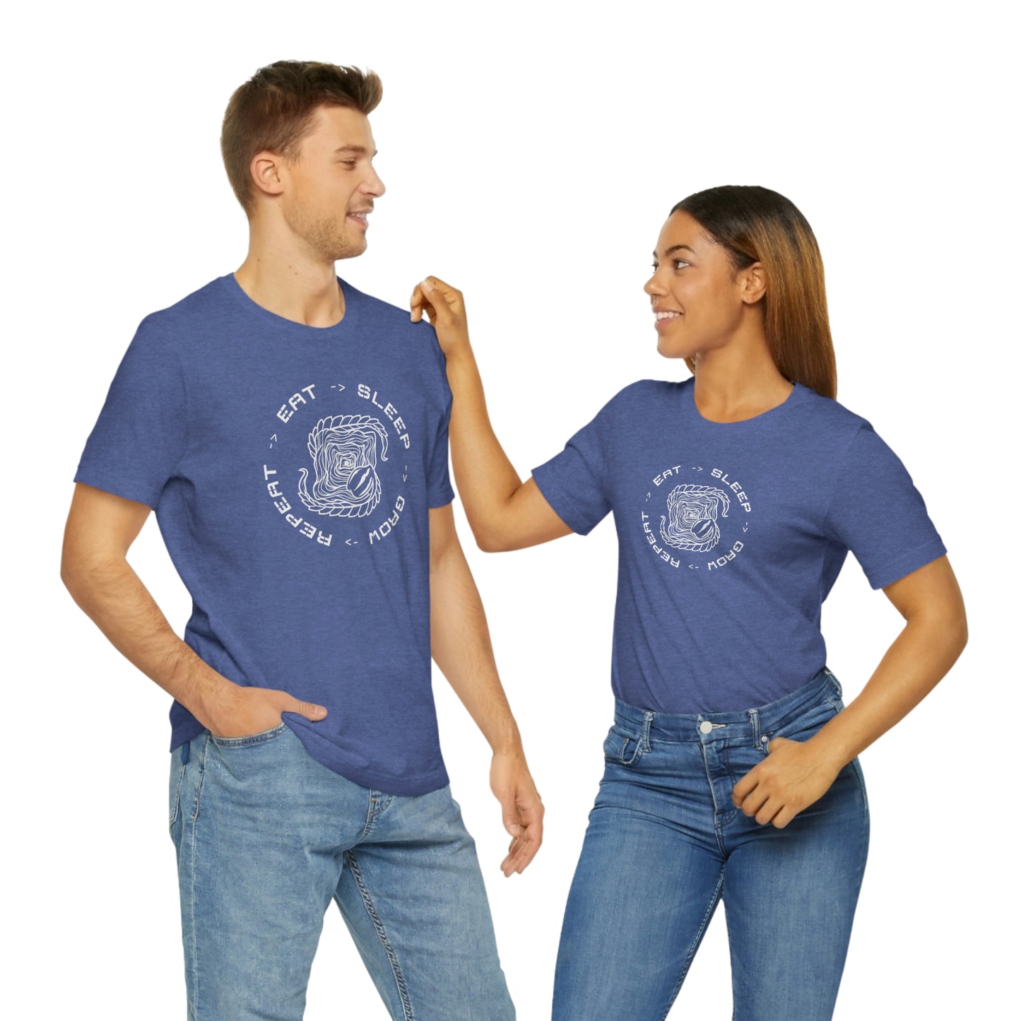 Eat.Sleep.Grow.Repeat Short Sleeve Tee