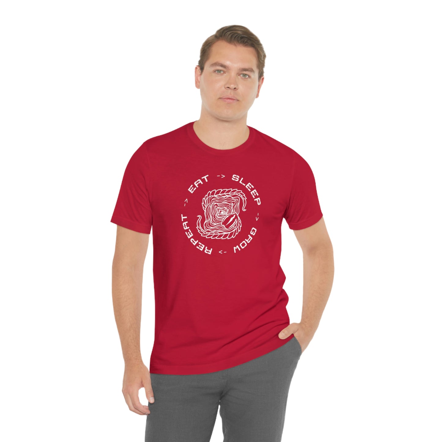 Eat.Sleep.Grow.Repeat Short Sleeve Tee