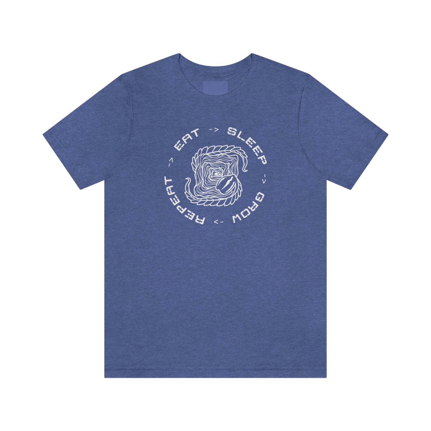 Eat.Sleep.Grow.Repeat Short Sleeve Tee