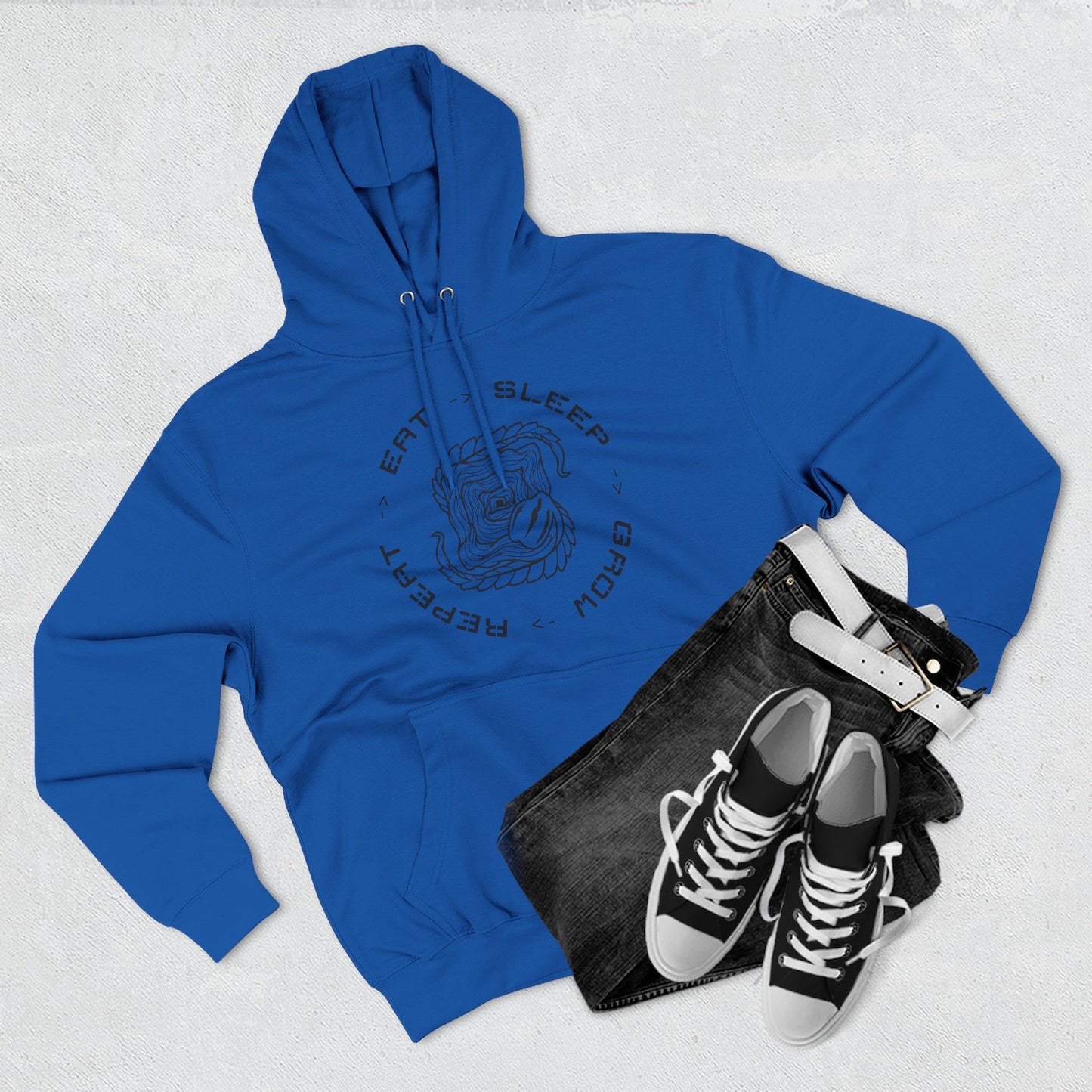 Unisex Eat Sleep Grow Repeat Hoodie