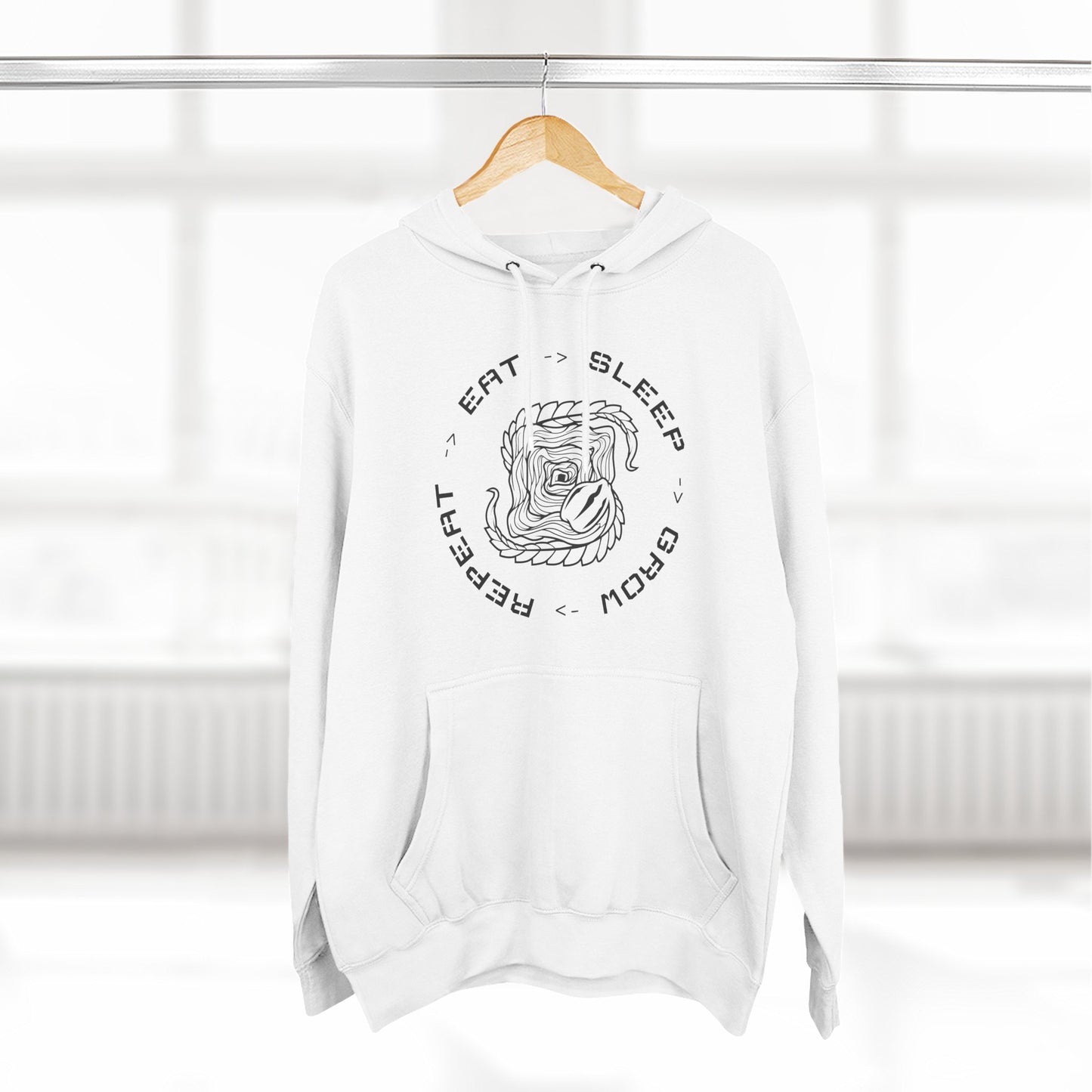 Unisex Eat Sleep Grow Repeat Hoodie