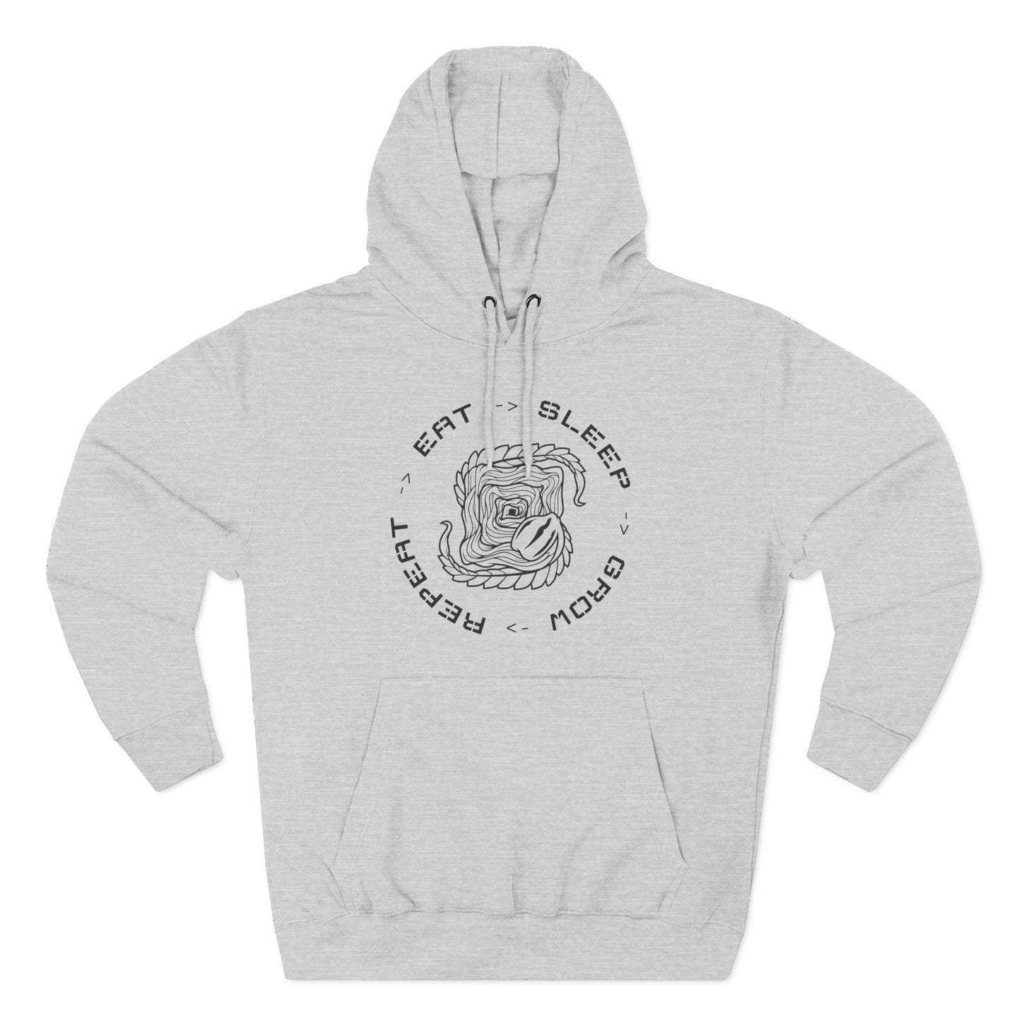 Unisex Eat Sleep Grow Repeat Hoodie