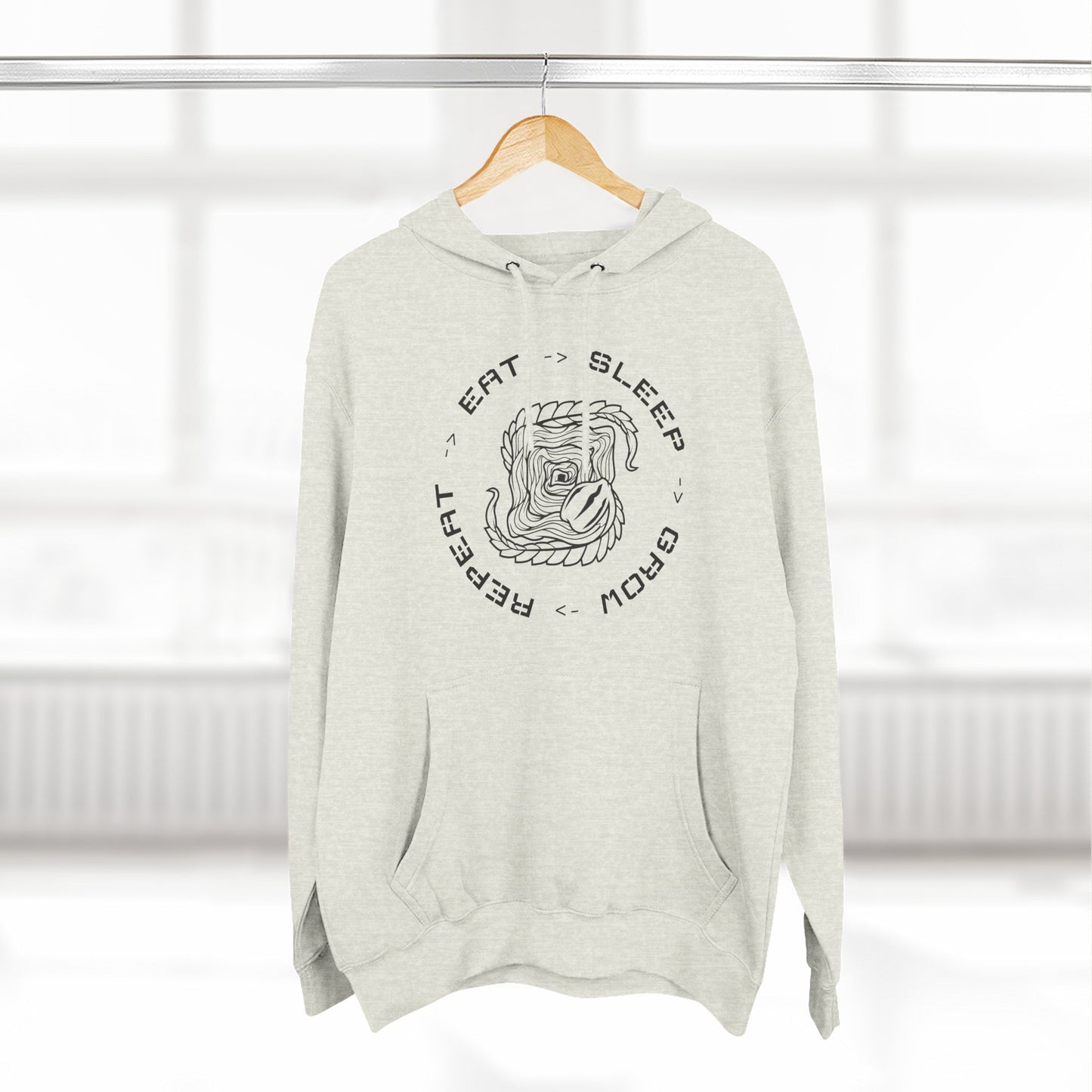 Unisex Eat Sleep Grow Repeat Hoodie