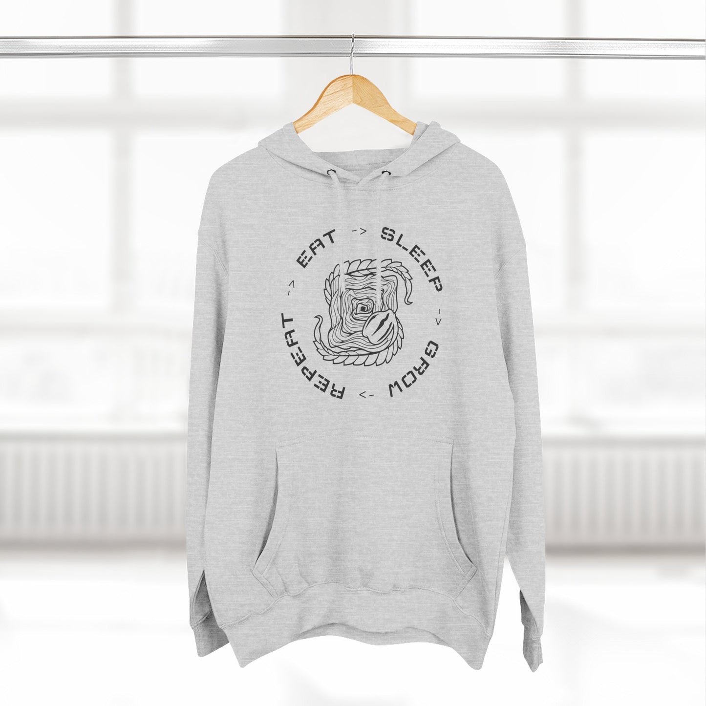 Unisex Eat Sleep Grow Repeat Hoodie