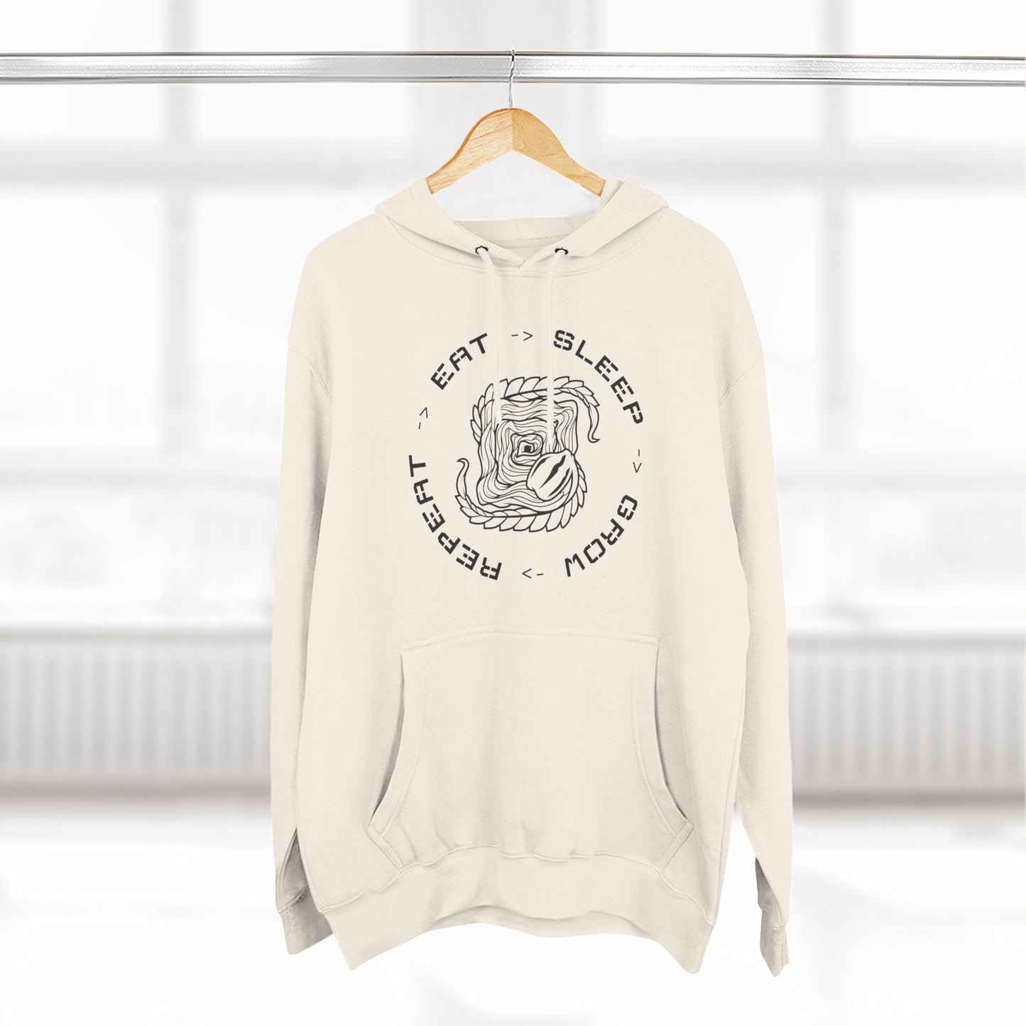 Unisex Eat Sleep Grow Repeat Hoodie