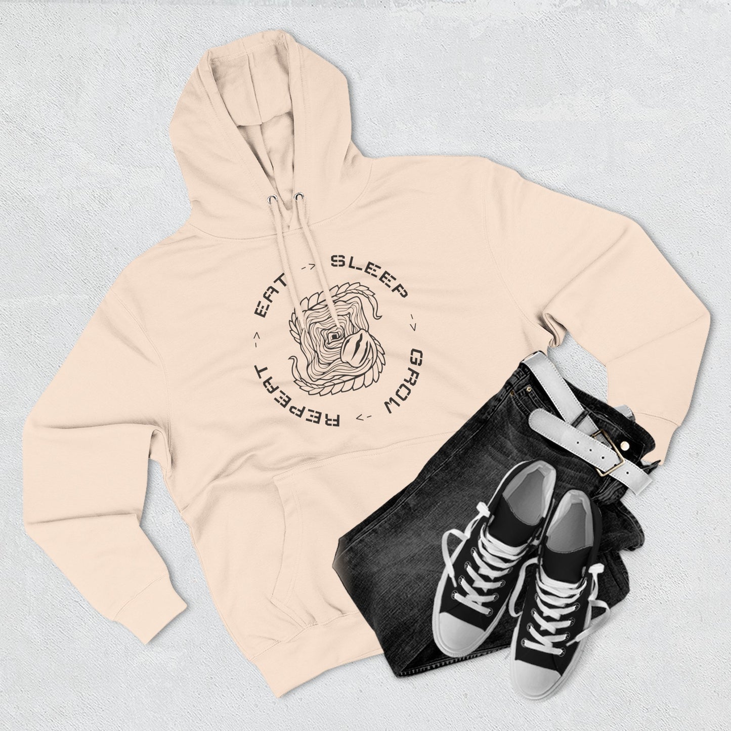 Unisex Eat Sleep Grow Repeat Hoodie