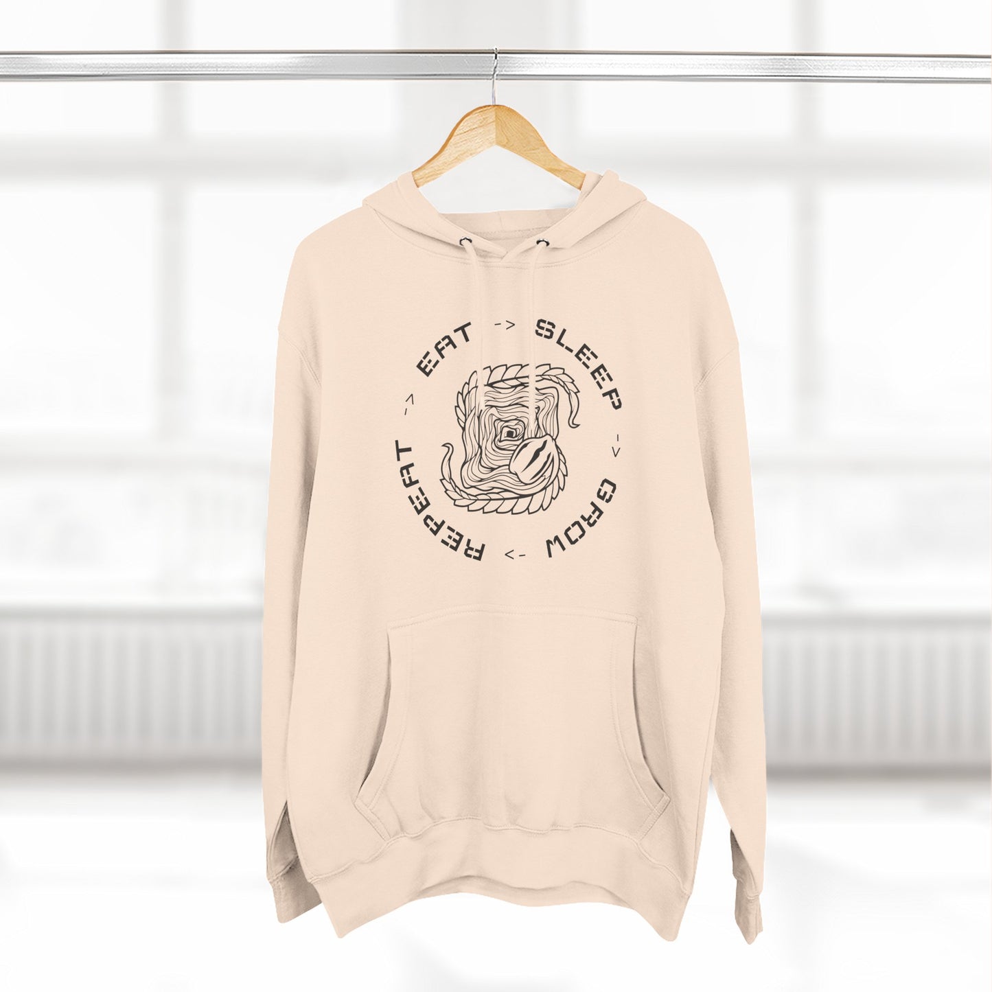 Unisex Eat Sleep Grow Repeat Hoodie